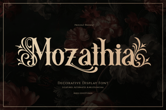 Mozathia Font for Modern Creative Projects
