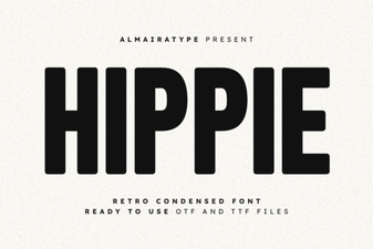 Free Retro Hippie Fonts for Creative Design Projects