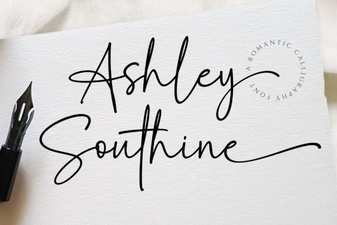 Download Ashley Southine Free Font