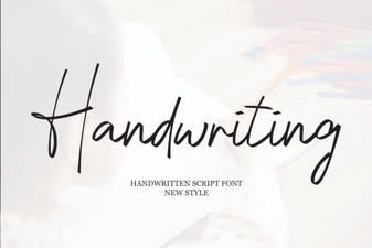 Craft Your Style: Creative Handwriting Font Projects